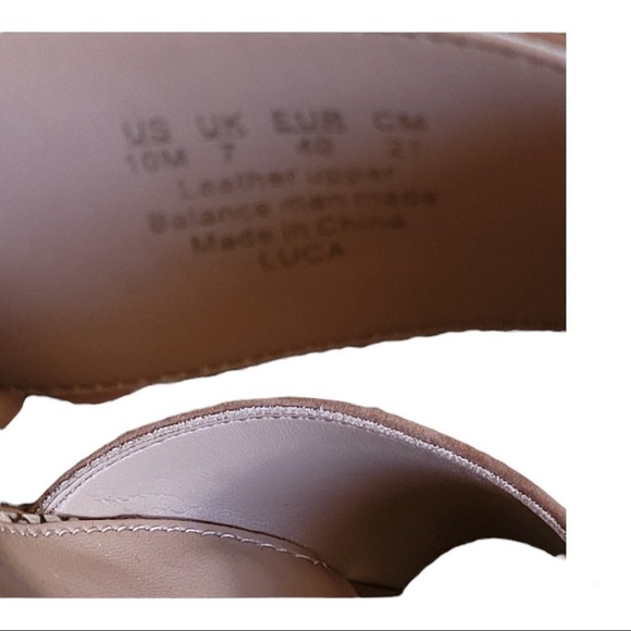 Sam Edelman Luca Espadrille Platform Wedges Sandals Size 10 - Picture 5 of 7